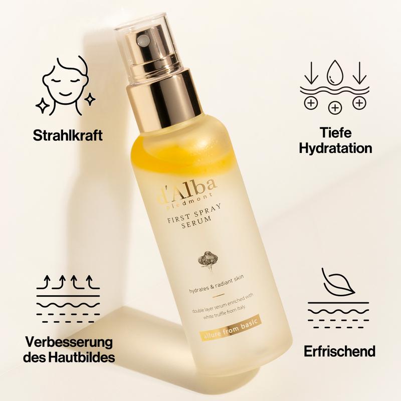 Italienisches weißes Trüffel-Spray-Serum