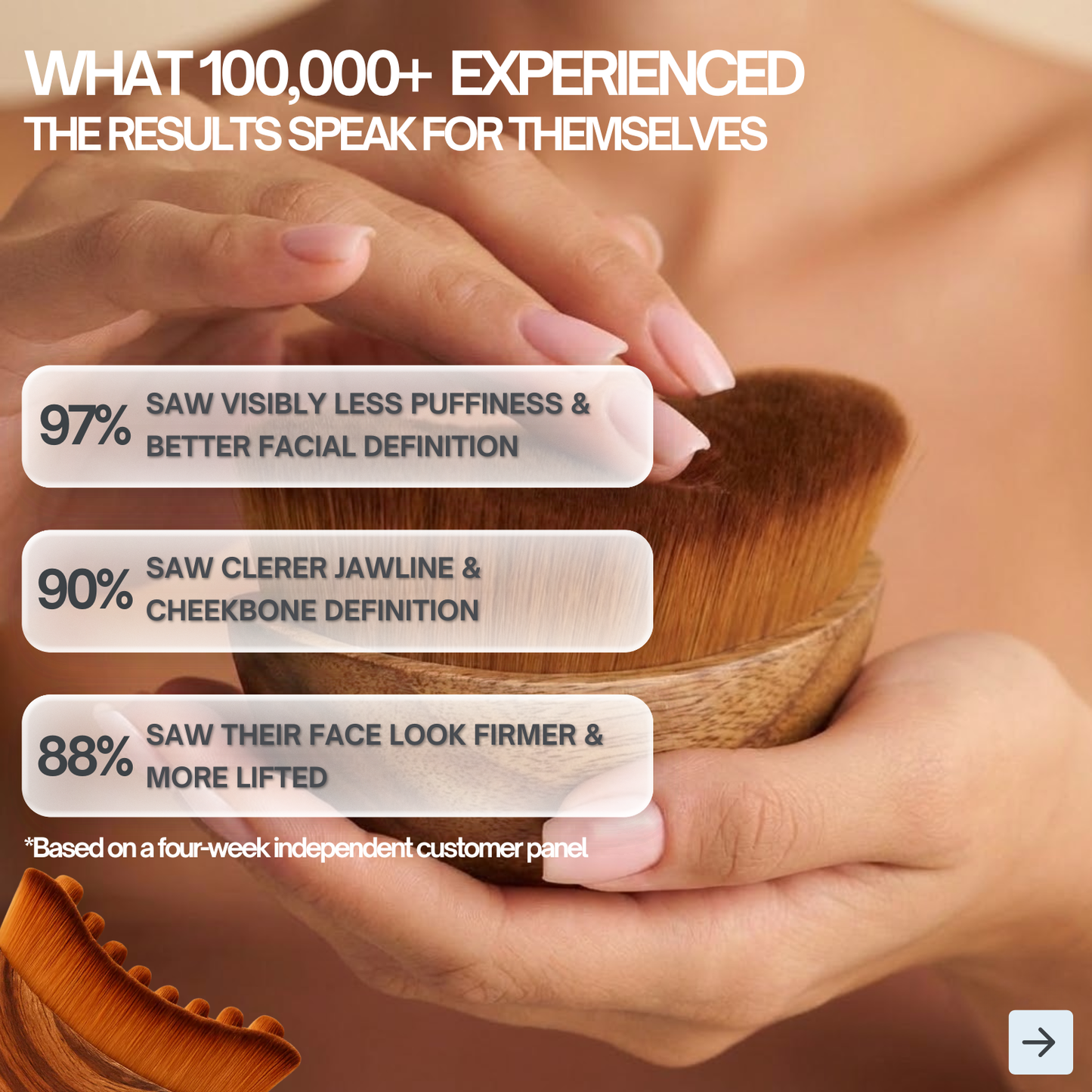 Lymphatic Contour Face brush