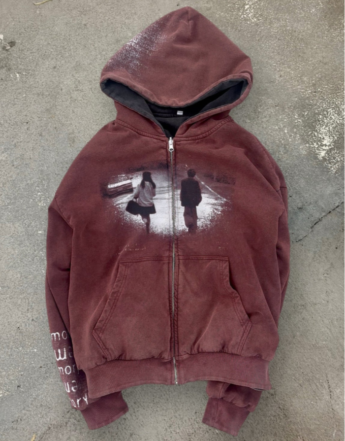 Hail Reversible Zipper