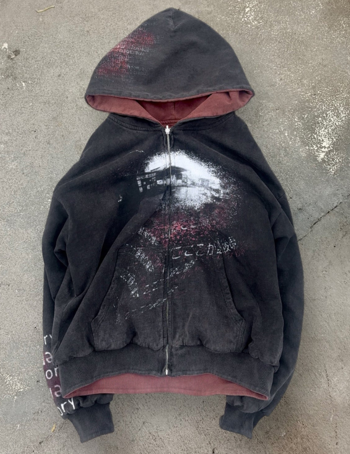 Hail Reversible Zipper
